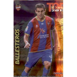 Ballesteros Top Morado Levante 562 Las Fichas de la Liga 2013 Official Quiz Game Collection