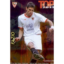 Fazio Top Morado Sevilla 563 Las Fichas de la Liga 2013 Official Quiz Game Collection