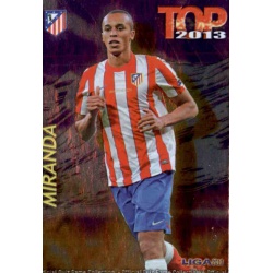 Miranda Top Morado Atlético Madrid 571 Las Fichas de la Liga 2013 Official Quiz Game Collection