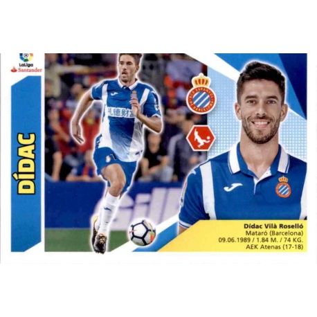 Dídac Espanyol Coloca Ediciones Este 2017-18