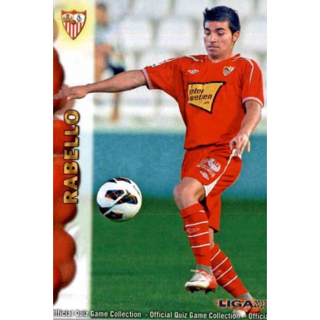 Rabello Fichas +I Sevilla 645 Las Fichas de la Liga 2013 Official Quiz Game Collection