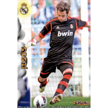 Jesus Fichas +I Real Madrid 646 Las Fichas de la Liga 2013 Official Quiz Game Collection