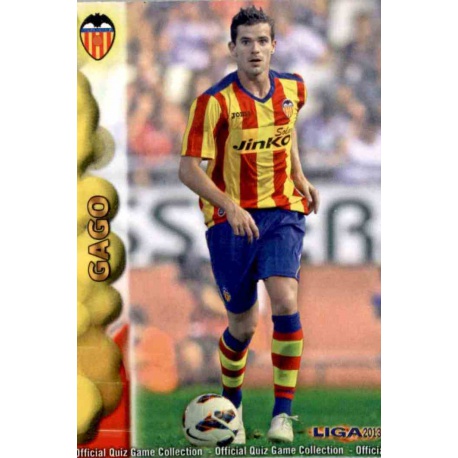 Gago Fichas +I Valencia 650 Las Fichas de la Liga 2013 Official Quiz Game Collection