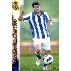Gonzalo Castro Fichas +I Real Sociedad 661 Las Fichas de la Liga 2013 Official Quiz Game Collection