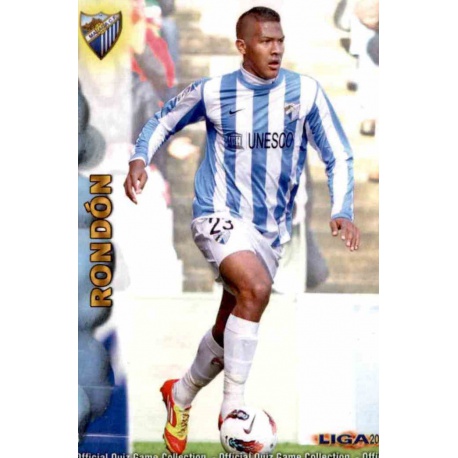 Rondón Bajas Málaga 101 Las Fichas de la Liga 2013 Official Quiz Game Collection