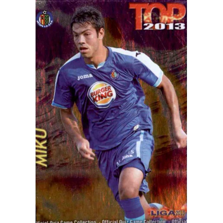 Miku Top Morado Bajas Getafe 628 Las Fichas de la Liga 2013 Official Quiz Game Collection