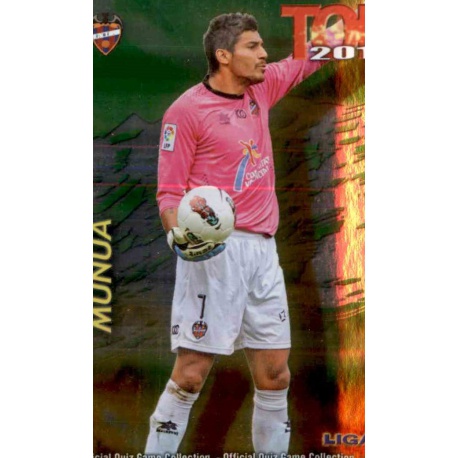 Munúa Top Verde Levante 544 Las Fichas de la Liga 2013 Official Quiz Game Collection