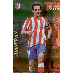Juanfran Top Verde Atlético Madrid 553 Las Fichas de la Liga 2013 Official Quiz Game Collection