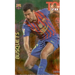 Busquets Top Verde Barcelona 587 Las Fichas de la Liga 2013 Official Quiz Game Collection