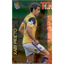 Xabi Prieto Top Verde Real Sociedad 601 Las Fichas de la Liga 2013 Official Quiz Game Collection