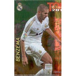 Benzema Top Verde Real Madrid 622 Las Fichas de la Liga 2013 Official Quiz Game Collection