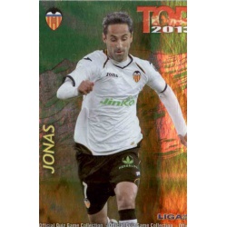 Jonas Top Verde Valencia 632 Las Fichas de la Liga 2013 Official Quiz Game Collection