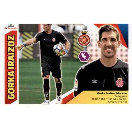 Gorka Iraizoz Girona 1 Ediciones Este 2017-18