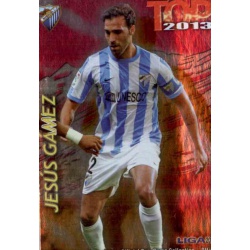 Jesús Gámez Top Fucsia Málaga 552 Las Fichas de la Liga 2013 Official Quiz Game Collection