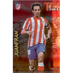 Juanfran Top Fucsia Atlético Madrid 553 Las Fichas de la Liga 2013 Official Quiz Game Collection