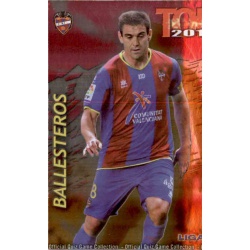 Ballesteros Top Fucsia Levante 562 Las Fichas de la Liga 2013 Official Quiz Game Collection