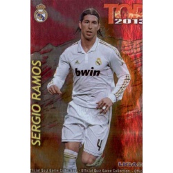 Sergio Ramos Top Fucsia Real Madrid 568 Las Fichas de la Liga 2013 Official Quiz Game Collection
