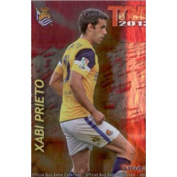 Xabi Prieto Top Fucsia Real Sociedad 601 Las Fichas de la Liga 2013 Official Quiz Game Collection