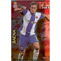 Baena Top Fucsia Espanyol 621 Las Fichas de la Liga 2013 Official Quiz Game Collection
