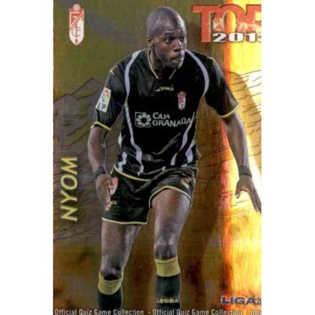 Nyom Top Dorado Granada 557 Las Fichas de la Liga 2013 Official Quiz Game Collection