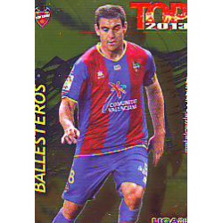Ballesteros Top Dorado Levante 562 Las Fichas de la Liga 2013 Official Quiz Game Collection