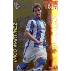 Íñigo Martínez Top Dorado Real Sociedad 565 Las Fichas de la Liga 2013 Official Quiz Game Collection