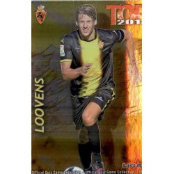 Loovens Top Dorado Zaragoza 566 Las Fichas de la Liga 2013 Official Quiz Game Collection
