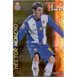 Héctor Moreno Top Dorado Espanyol 574 Las Fichas de la Liga 2013 Official Quiz Game Collection