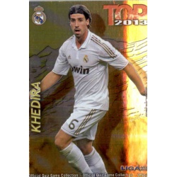 Khedira Top Dorado Real Madrid 586 Las Fichas de la Liga 2013 Official Quiz Game Collection