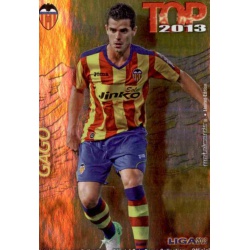 Gago Top Dorado Valencia 588 Las Fichas de la Liga 2013 Official Quiz Game Collection