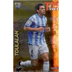 Toulalan Top Dorado Málaga 589 Las Fichas de la Liga 2013 Official Quiz Game Collection