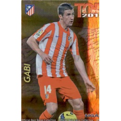 Gabi Top Dorado Atlético Madrid 590 Las Fichas de la Liga 2013 Official Quiz Game Collection