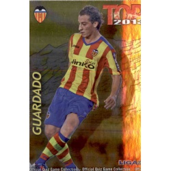 Guardado Top Dorado Valencia 603 Las Fichas de la Liga 2013 Official Quiz Game Collection