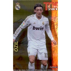 Özil Top Dorado Real Madrid 613 Las Fichas de la Liga 2013 Official Quiz Game Collection