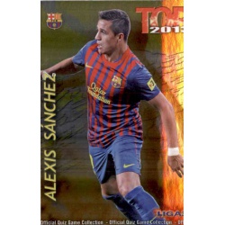 Alexis Sánchez Top Dorado Barcelona 623 Las Fichas de la Liga 2013 Official Quiz Game Collection