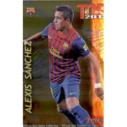 Alexis Sánchez Top Dorado Barcelona 623 Las Fichas de la Liga 2013 Official Quiz Game Collection