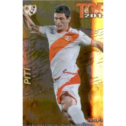 Piti Top Dorado Rayo Vallecano 629 Las Fichas de la Liga 2013 Official Quiz Game Collection