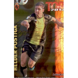 Helder Postiga Top Dorado Zaragoza 635 Las Fichas de la Liga 2013 Official Quiz Game Collection