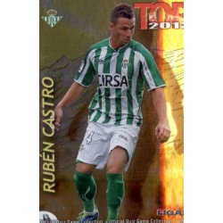 Rubén Castro Top Dorado Betis 638 Las Fichas de la Liga 2013 Official Quiz Game Collection