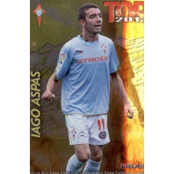 Iago Aspas Top Dorado Celta 639 Las Fichas de la Liga 2013 Official Quiz Game Collection