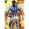 Jesús Gámez Top Dorado Rayas Horizontales Málaga 552 Las Fichas de la Liga 2013 Official Quiz Game Collection