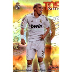 Pepe Top Dorado Rayas Horizontales Real Madrid 559 Las Fichas de la Liga 2013 Official Quiz Game Collection