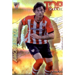 Amorebieta Top Dorado Rayas Horizontales Athletic Club 573 Las Fichas de la Liga 2013 Official Quiz Game Collection