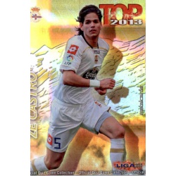 Ze Castro Top Dorado Rayas Horizontales Deportivo 576 Las Fichas de la Liga 2013 Official Quiz Game Collection