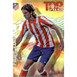 Filipe Luis Top Dorado Rayas Horizontales Atlético Madrid 581 Las Fichas de la Liga 2013 Official Quiz Game Collection