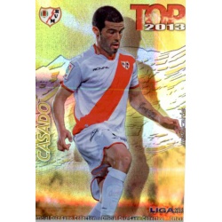 Casado Top Dorado Rayas Horizontales Rayo Vallecano 584 Las Fichas de la Liga 2013 Official Quiz Game Collection