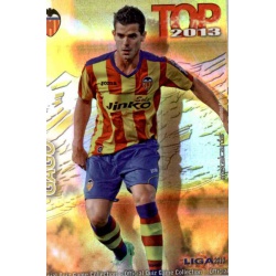 Gago Top Dorado Rayas Horizontales Valencia 588 Las Fichas de la Liga 2013 Official Quiz Game Collection