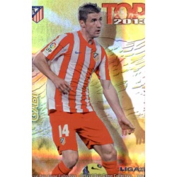 Gabi Top Dorado Rayas Horizontales Atlético Madrid 590 Las Fichas de la Liga 2013 Official Quiz Game Collection