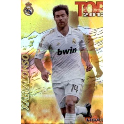 Xabi Alonso Top Dorado Rayas Horizontales Real Madrid 604 Las Fichas de la Liga 2013 Official Quiz Game Collection