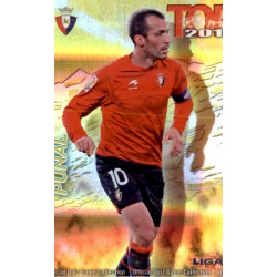 Puñal Top Dorado Rayas Horizontales Osasuna 606 Las Fichas de la Liga 2013 Official Quiz Game Collection